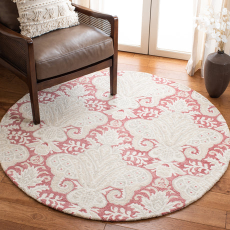 Safavieh Micro-Loop Mlp539U Pink/Beige Rugs.