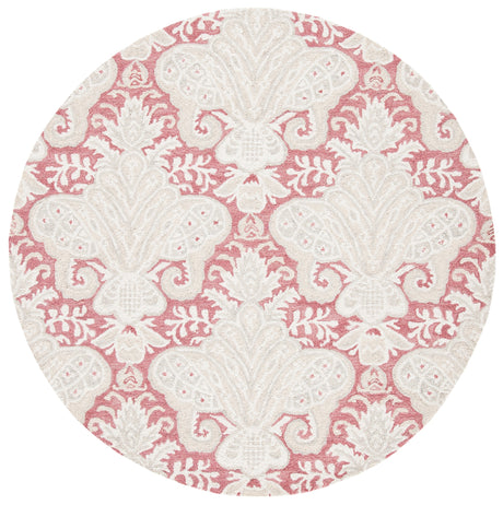 Safavieh Micro-Loop Mlp539U Pink/Beige Rugs.