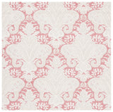 Safavieh Micro-Loop Mlp539U Pink/Beige Rugs.