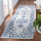 Safavieh Micro-Loop Mlp614A Ivory/Blue Rugs.