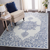 Safavieh Micro-Loop Mlp614A Ivory/Blue Rugs.