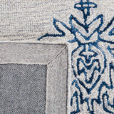 Safavieh Micro-Loop Mlp614A Ivory/Blue Rugs.