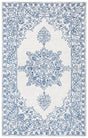 Safavieh Micro-Loop Mlp614A Ivory/Blue Area Rug