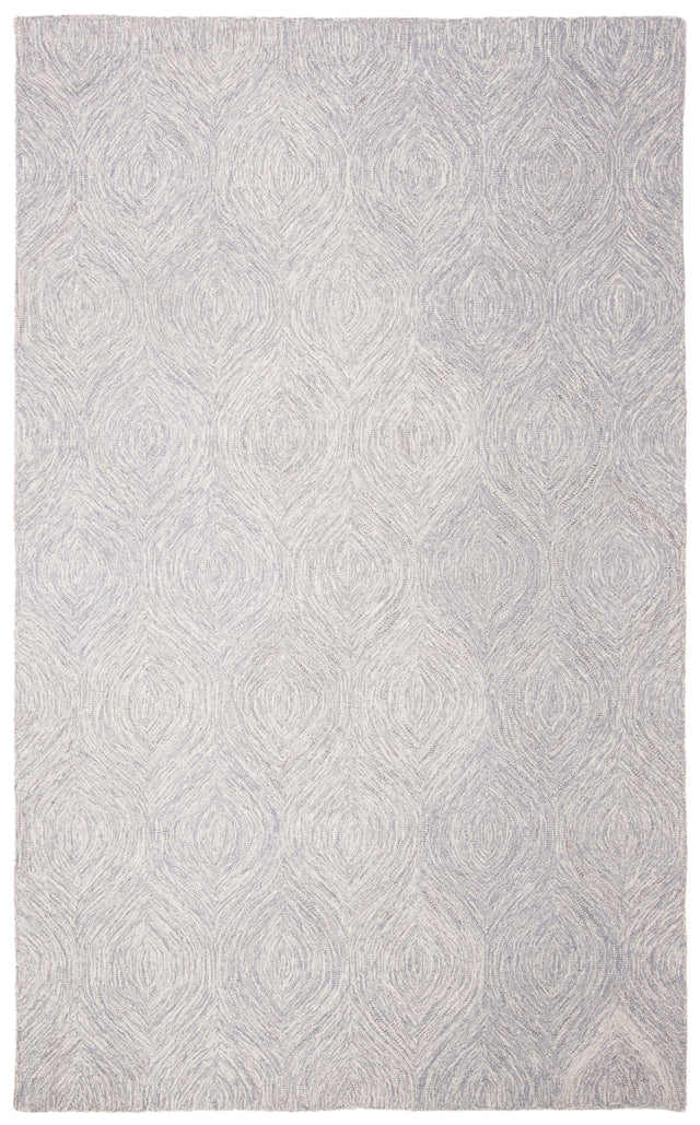 Safavieh Micro-Loop Mlp615G Silver/Ivory Area Rug