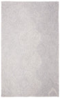 Safavieh Micro-Loop Mlp615G Silver/Ivory Area Rug