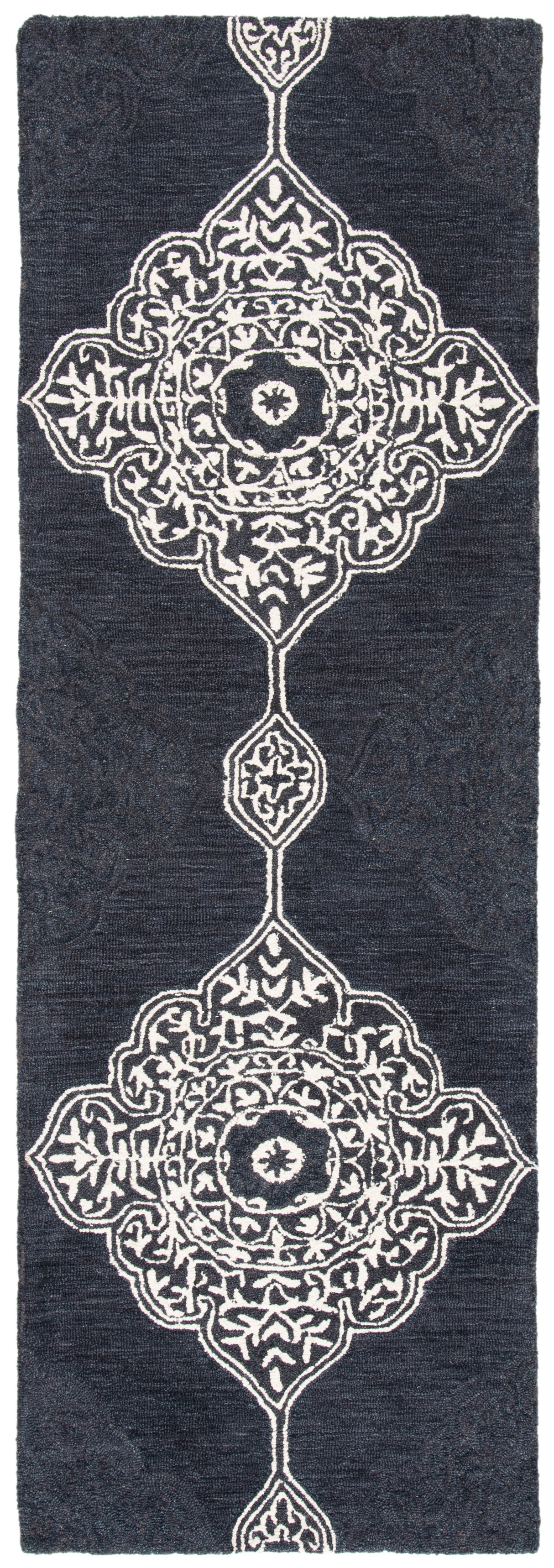 Safavieh Micro-Loop Mlp620H Charcoal Rugs.