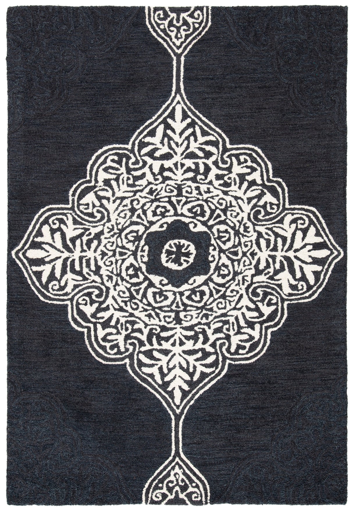 Safavieh Micro-Loop Mlp620H Charcoal Rugs.
