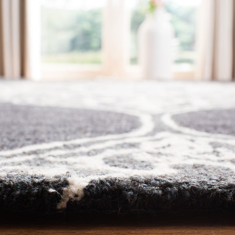 Safavieh Micro-Loop Mlp620H Charcoal Rugs.