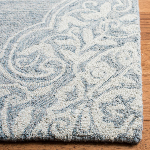 Safavieh Micro-Loop Mlp620M Blue/Ivory Rugs.