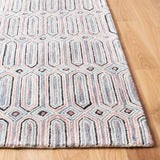 Safavieh Micro Loop Mlp630U Pink/Grey Rug.