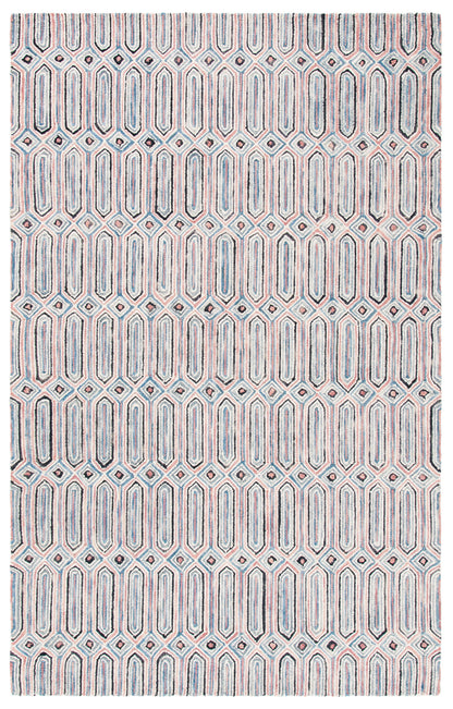 Safavieh Micro Loop Mlp630U Pink/Grey Area Rug