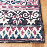 Safavieh Micro Loop Mlp632A Ivory/Pink Rug.