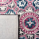 Safavieh Micro Loop Mlp632A Ivory/Pink Rug.