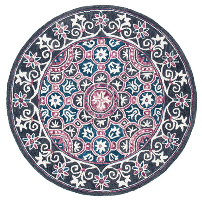 Safavieh Micro Loop Mlp632A Ivory/Pink Area Rug