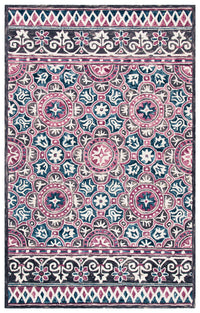 Safavieh Micro Loop Mlp632A Ivory/Pink Area Rug