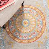 Safavieh Micro Loop Mlp634Y Green/Grey Rug.