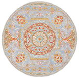 Safavieh Micro Loop Mlp634Y Green/Grey Rug.