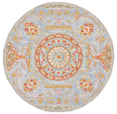 Safavieh Micro Loop Mlp634Y Green/Grey Rug.
