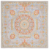 Safavieh Micro Loop Mlp634Y Green/Grey Rug.