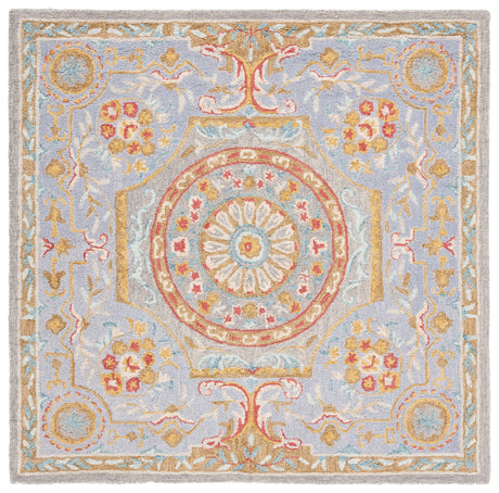 Safavieh Micro Loop Mlp634Y Green/Grey Rug.