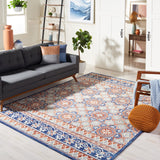 Safavieh Micro Loop Mlp635T Brown/Blue Rug.