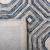 Safavieh Micro Loop Mlp639A Ivory/Blue Rug.