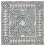 Safavieh Micro Loop Mlp639A Ivory/Blue Rug.