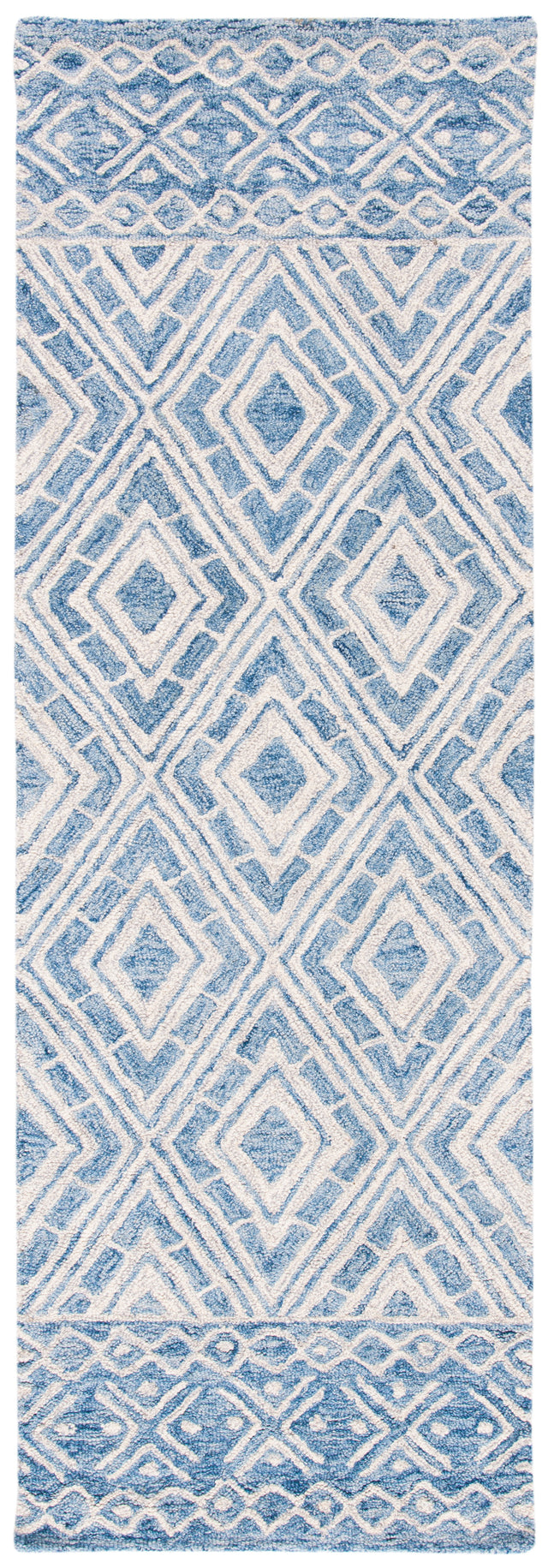 Safavieh Micro-Loop Mlp646M Blue/Ivory Rugs.