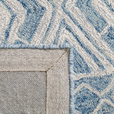 Safavieh Micro-Loop Mlp646M Blue/Ivory Rugs.