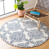 Safavieh Micro-Loop Mlp647A Ivory/Blue Rugs.