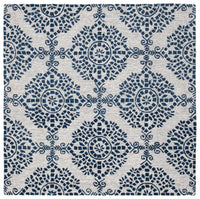 Safavieh Micro-Loop Mlp647A Ivory/Blue Area Rug