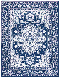 Safavieh Micro-Loop Mlp648N Navy/Ivory Area Rug