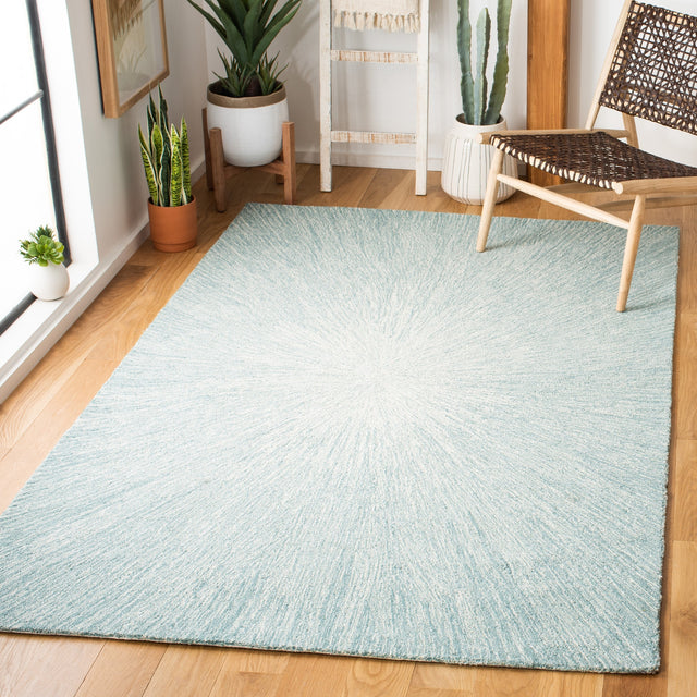 Safavieh Micro-Loop Mlp676J Aqua Rugs.