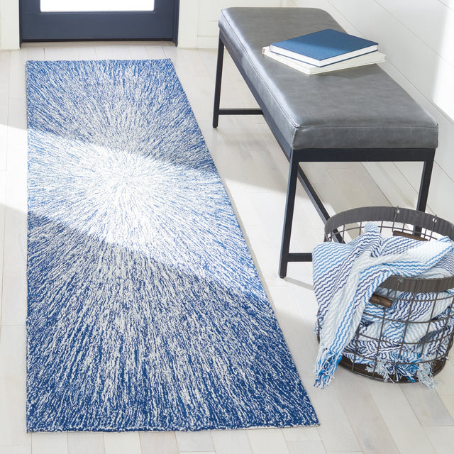 Safavieh Micro-Loop Mlp676M Blue Rugs.