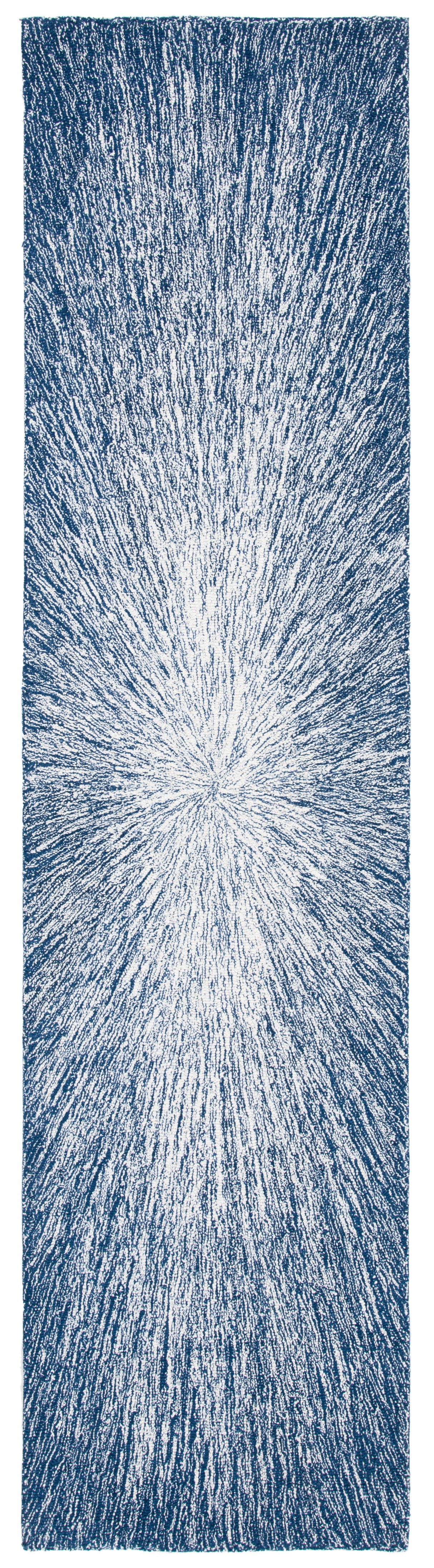 Safavieh Micro-Loop Mlp676M Blue Rugs.