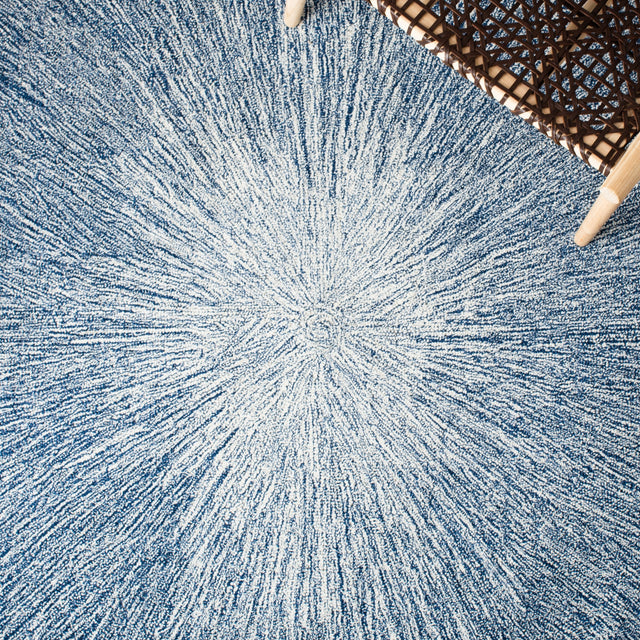 Safavieh Micro-Loop Mlp676M Blue Rugs.