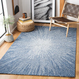 Safavieh Micro-Loop Mlp676M Blue Rugs.