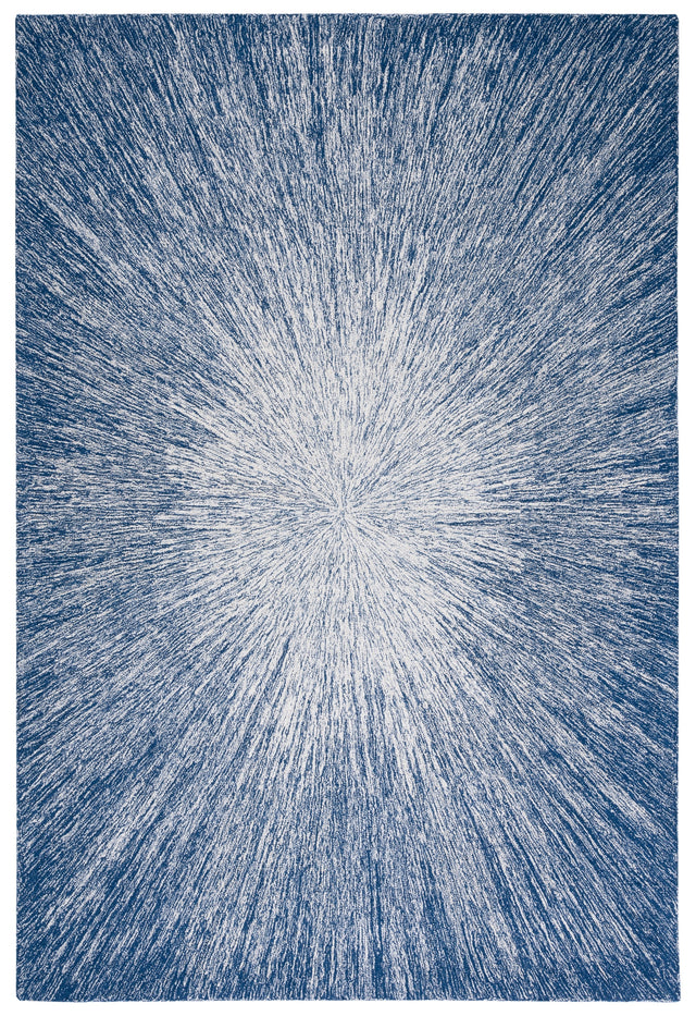 Safavieh Micro-Loop Mlp676M Blue Rugs.