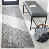 Safavieh Micro-Loop Mlp676Z Charcoal/Grey Rugs.