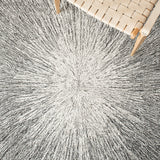 Safavieh Micro-Loop Mlp676Z Charcoal/Grey Rugs.