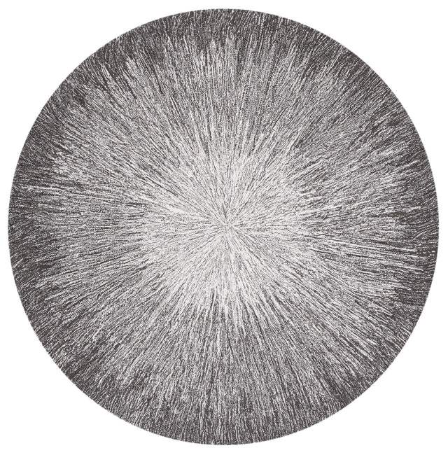 Safavieh Micro-Loop Mlp676Z Charcoal/Grey Rugs.