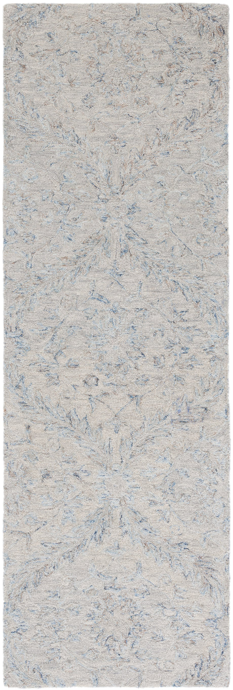 Safavieh Micro Loop Mlp875F Grey/Blue Rug.