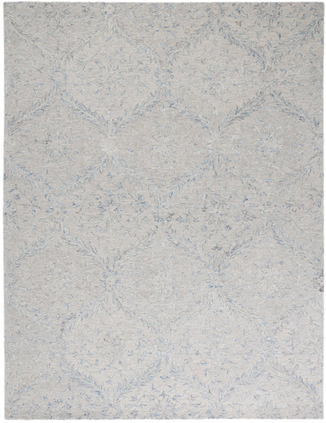 Safavieh Micro Loop Mlp875F Grey/Blue Rug.