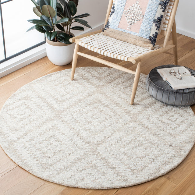 Safavieh Micro-Loop Mlp907A Beige/Brown Rugs.