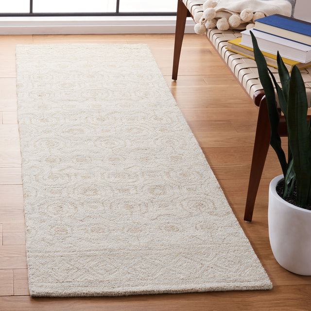 Safavieh Micro-Loop Mlp950A Ivory/Light Green Rugs.