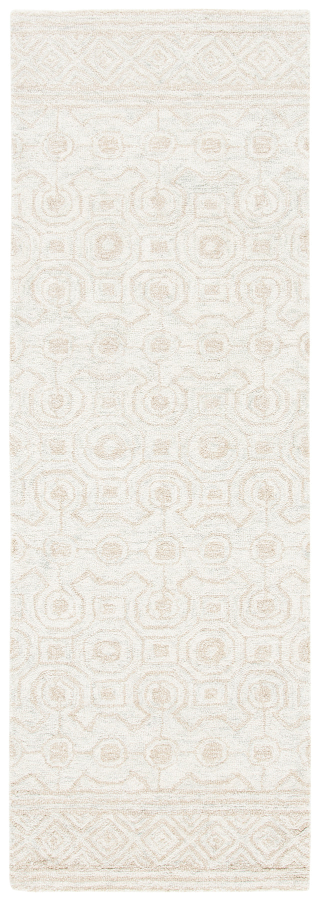 Safavieh Micro-Loop Mlp950A Ivory/Light Green Rugs.
