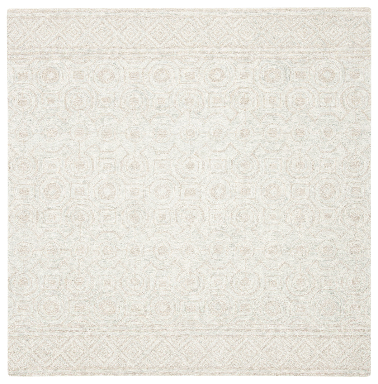 Safavieh Micro-Loop Mlp950A Ivory/Light Green Rugs.