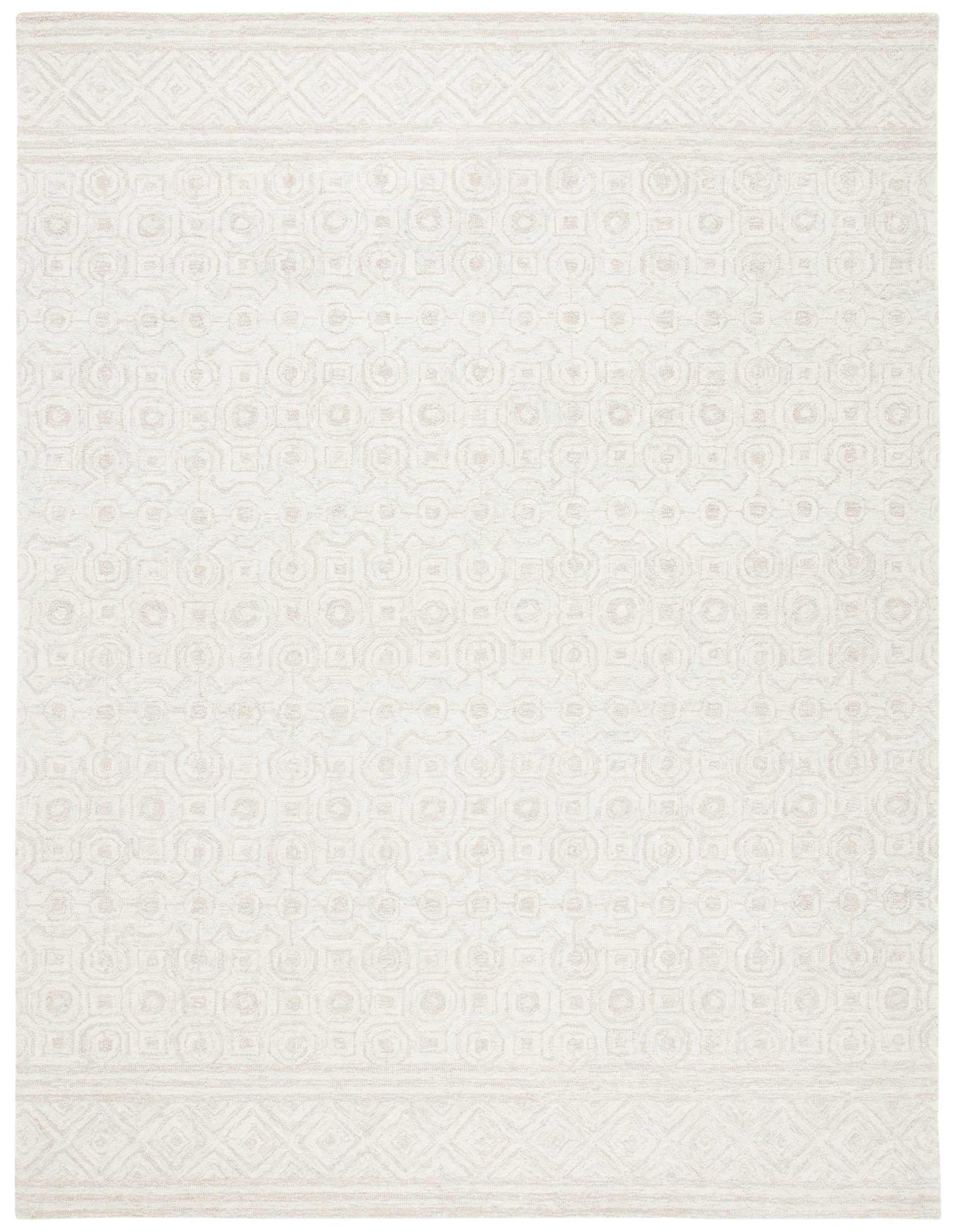 Safavieh Micro-Loop Mlp950A Ivory/Light Green Area Rug