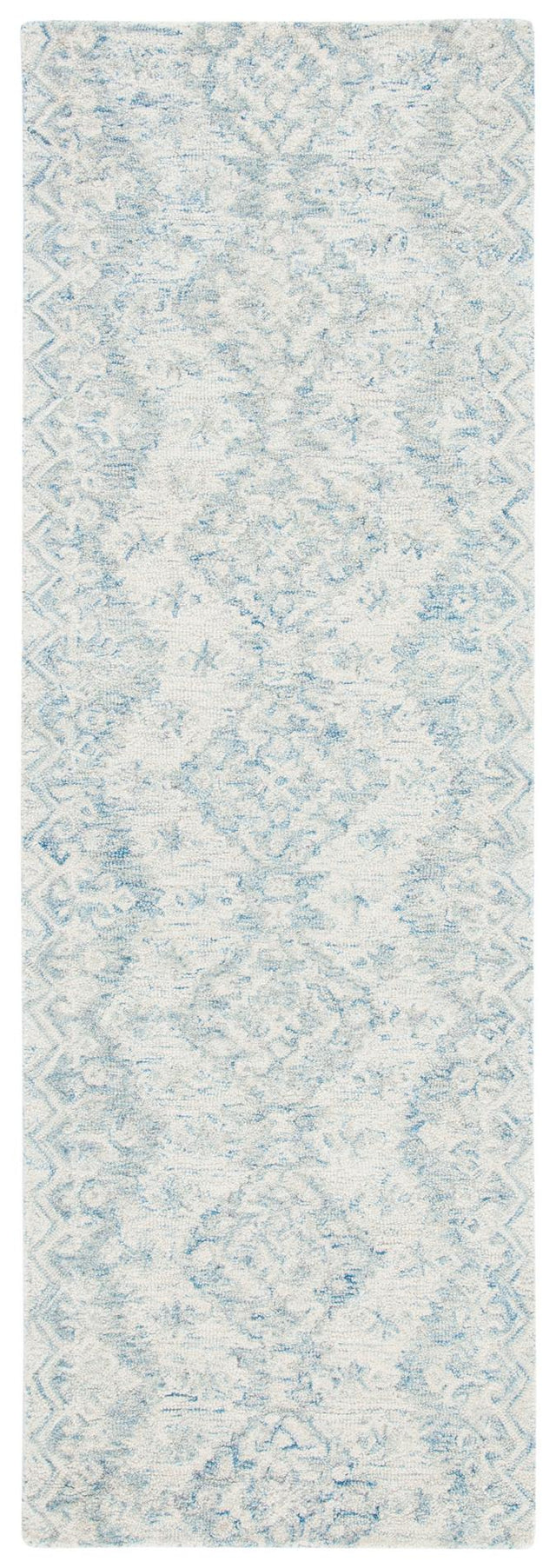 Safavieh Micro-Loop Mlp951A Ivory/Blue Rugs.