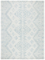Safavieh Micro-Loop Mlp951A Ivory/Blue Rugs.